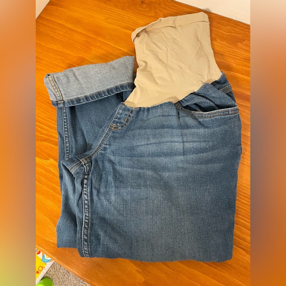 Indigo Blue XL Jean Capris